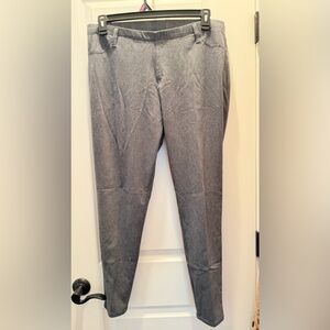 Ladies Gray Stretch Leggings jeggings Gently worn